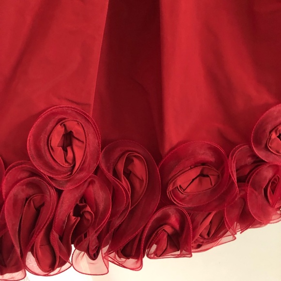 Stunning red BCBG cocktail dress - Picture 4 of 16